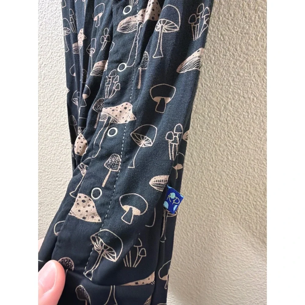 Kids KicKee Pants Bamboo Mushroom One Piece Size 3-6 Months